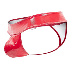 CandyMan String Effet Mouillé Venilia Rouge